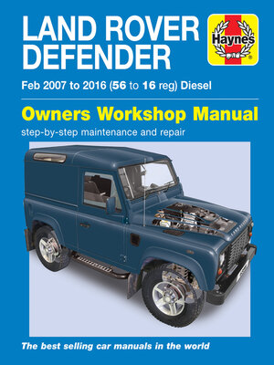 cover image of Land Rover Defender Diesel (Feb '07-'16) 56 to 16